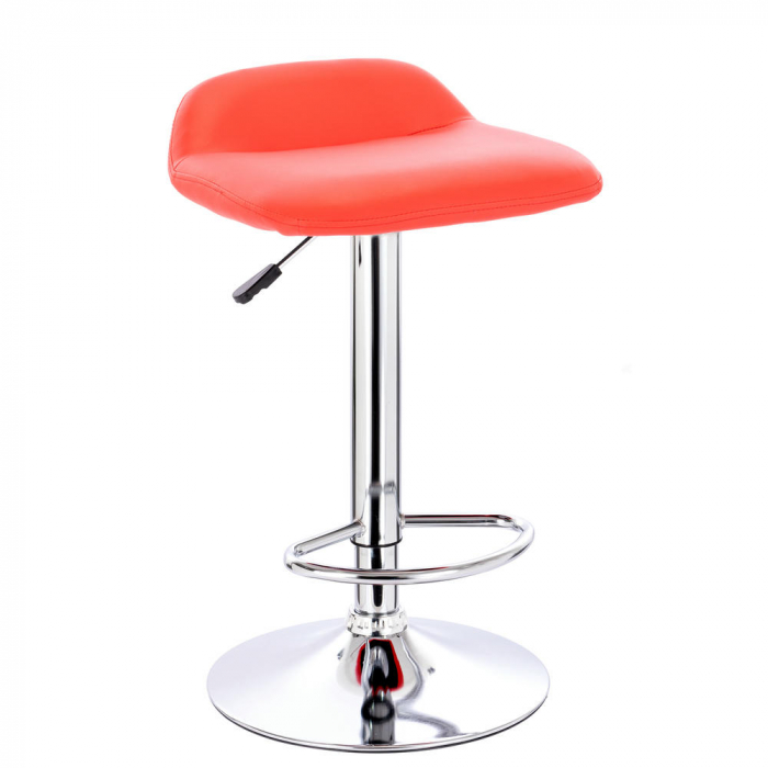 Барный стул Everprof Form Экокожа Красный