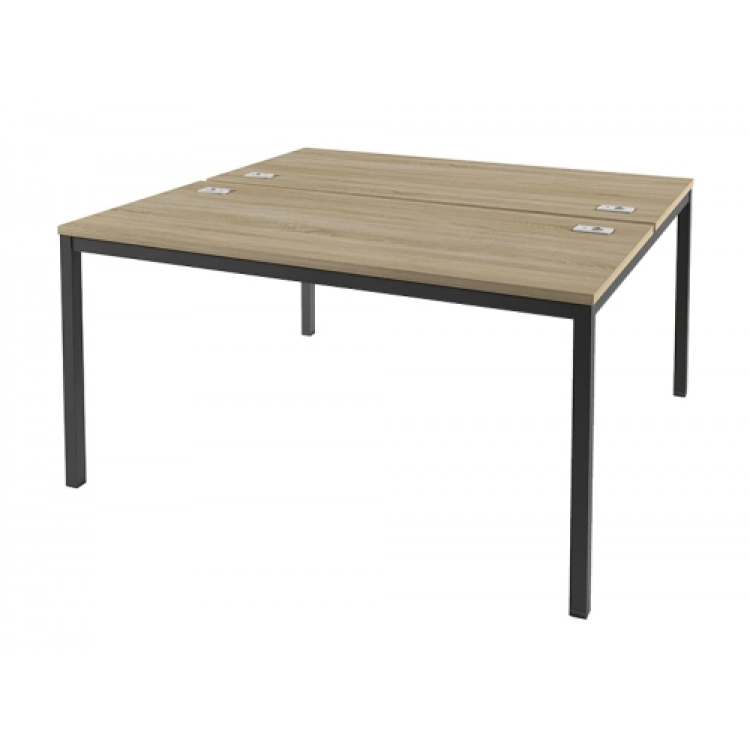 Стол-тандем на 2 рабочих места на металлокаркасе Lite IL-42