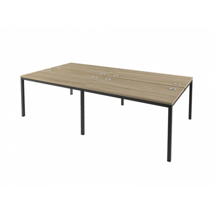 Бенч-система на 4 рабочих места на металлокаркасе Lite IL-51