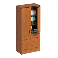 Шкаф для документов с ящиками закрытый ДР 792