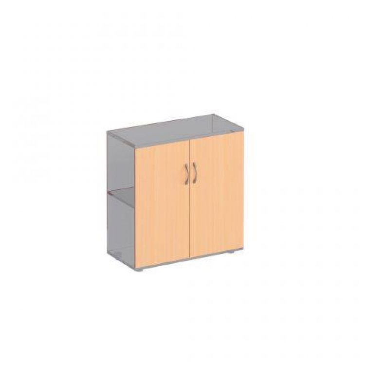 Двери деревянные низкие (2шт) комфорт К 432