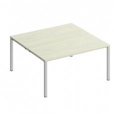 Рабочая станция на металлокаркасе комфорт КФ (2х160) К.1146