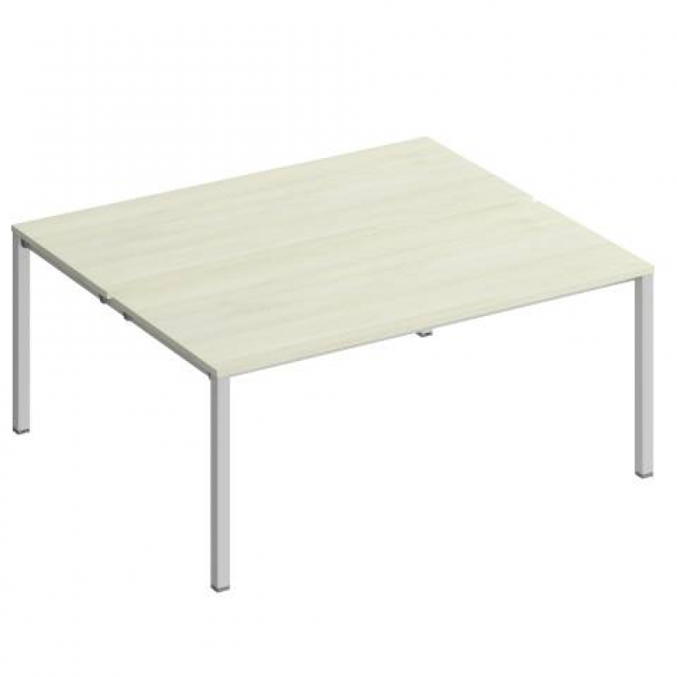 Рабочая станция на металлокаркасе комфорт КФ (2х180) К.1147