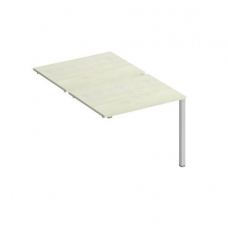 Секция стола рабочей станции на металлокаркасе комфорт КФ (2х100) К.1143-1