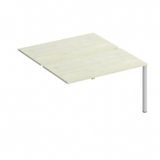 Секция стола рабочей станции на металлокаркасе комфорт КФ (2х140) К.1145-1