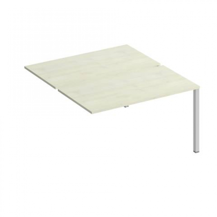 Секция стола рабочей станции на металлокаркасе комфорт КФ (2х140) К.1145-1