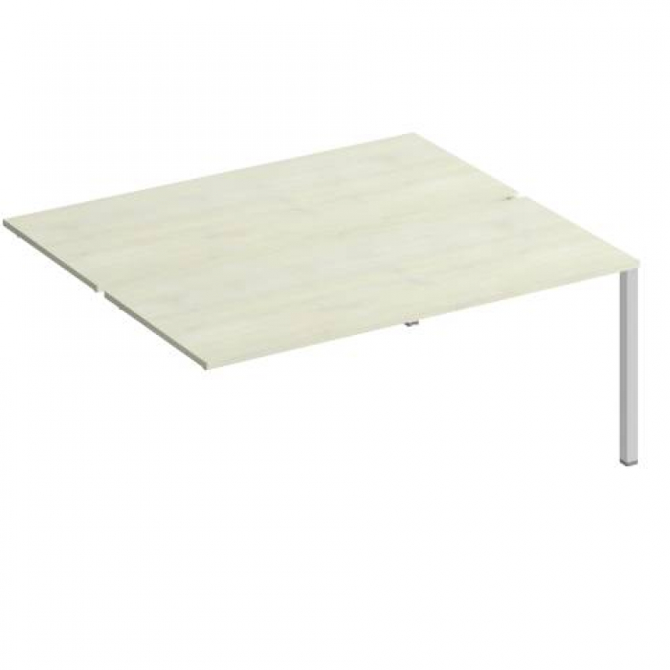 Секция стола рабочей станции на металлокаркасе комфорт КФ (2х180) К.1147-1