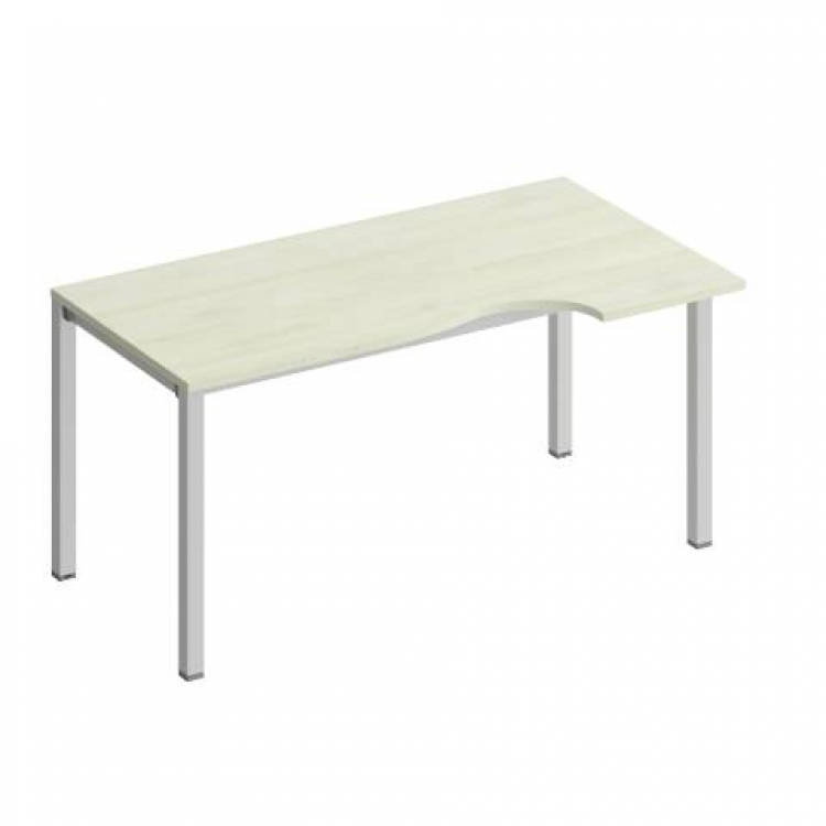 Стол эргономичный правый на металлокаркасе комфорт КФ К.1140