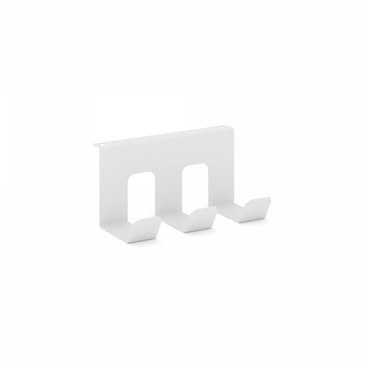 Кабель-канал горизонтальный KKGV-20 Металл Белый 200*115*100