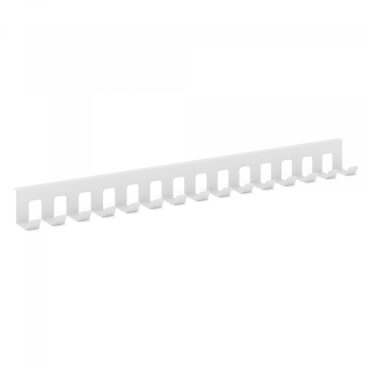 Кабель-канал горизонтальный KKGV-120 Металл Белый 1200*115*100