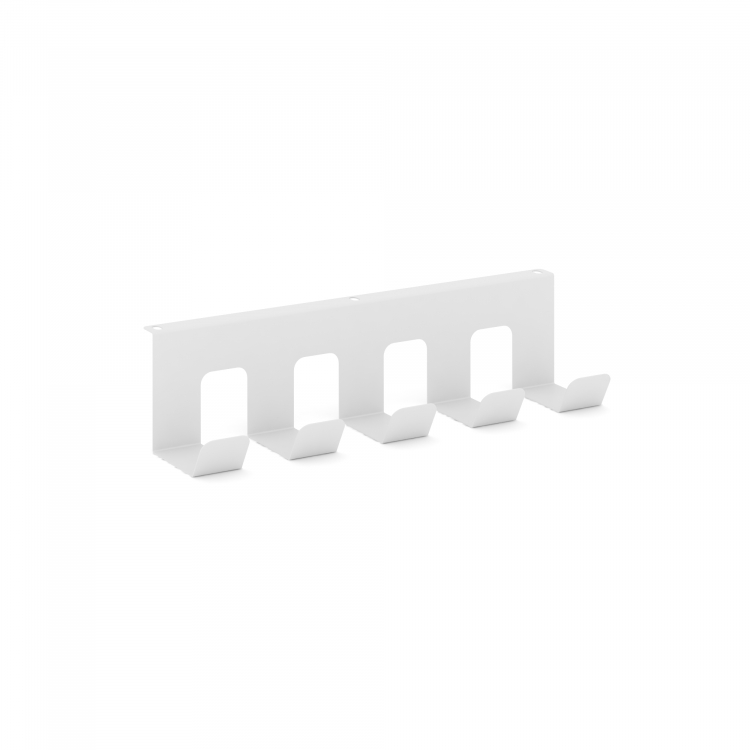 Кабель-канал горизонтальный KKGV-40 Металл Белый 400*115*100