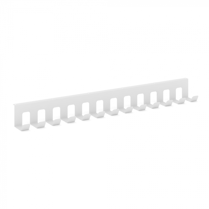 Кабель-канал горизонтальный KKGV-100 Металл Белый 1000*115*100