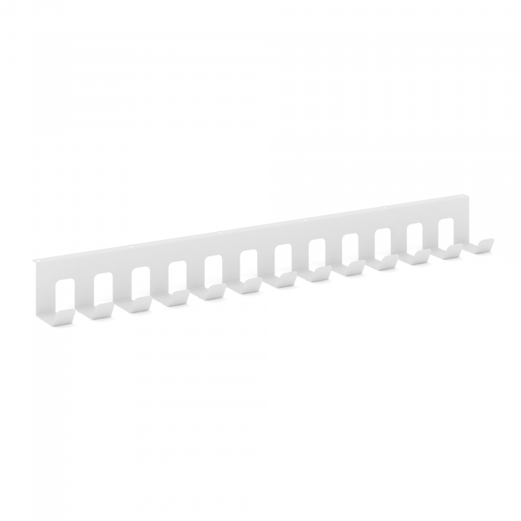 Кабель-канал горизонтальный KKGV-100 Металл Белый 1000*115*100
