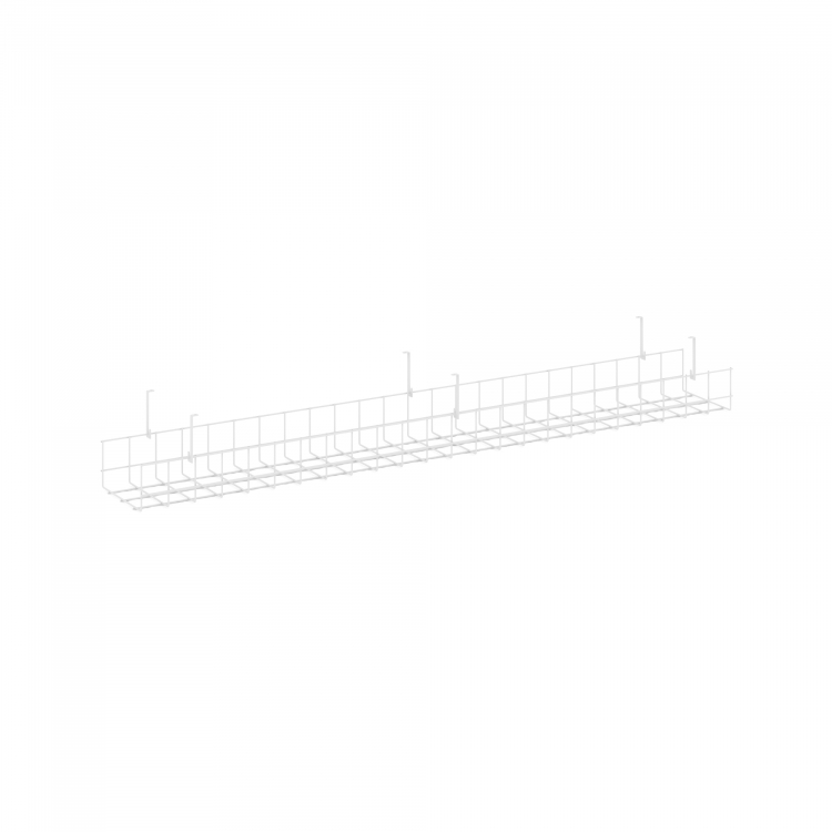 Кабель-канал сетчатый широкий KK-S-160 Металл Белый 1605*181*154