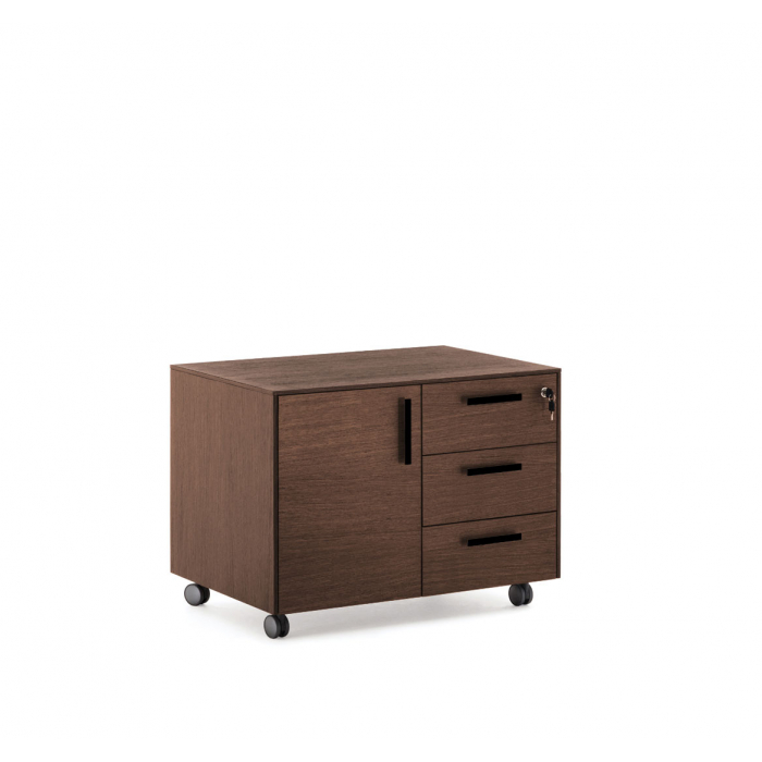 Тумба 3 ящика с дверью 109 502