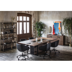 Столы для переговоров Exe орех/дуб