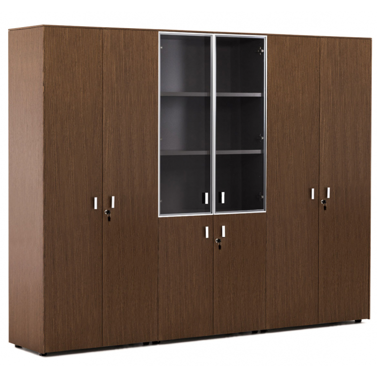 Шкаф комбинированный+гардероб+шкаф для бумаг 101 733