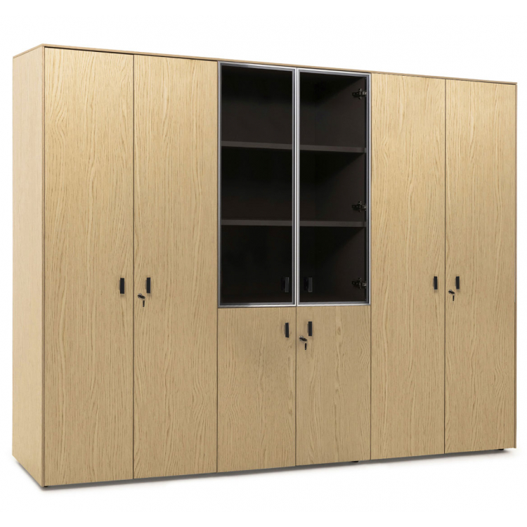 Шкаф комбинированный+гардероб+шкаф для бумаг 101 733