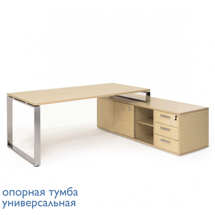 Стол на опорной тумбе 101 105 07