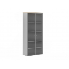 Шкаф большие алюм. двери Flash