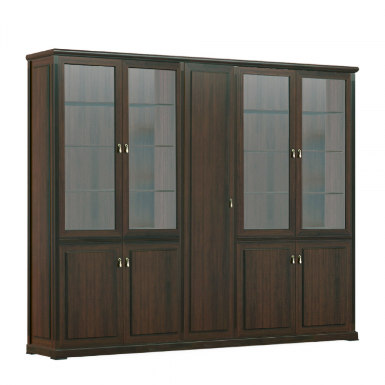 Шкаф для бумаг с гардеробом 5 створок Ministry MNS2954102 MNS2954502 MNS2956102 MNS2956202 MNS2957502 Композиция 10