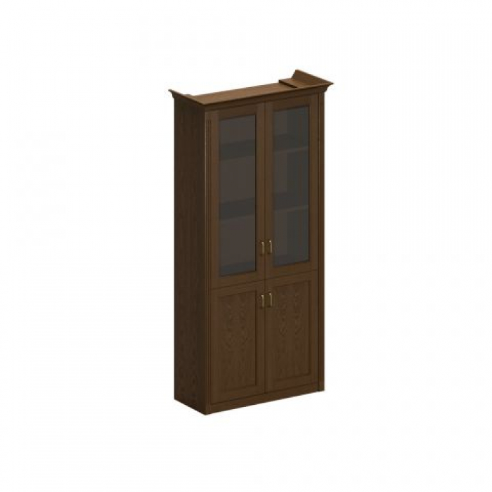 Шкаф для документов высокий со стеклянными дверями ПС 331