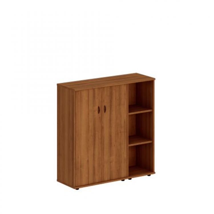 Шкаф комбинированный средний (закрытый + стеллаж узкий) Исп.17