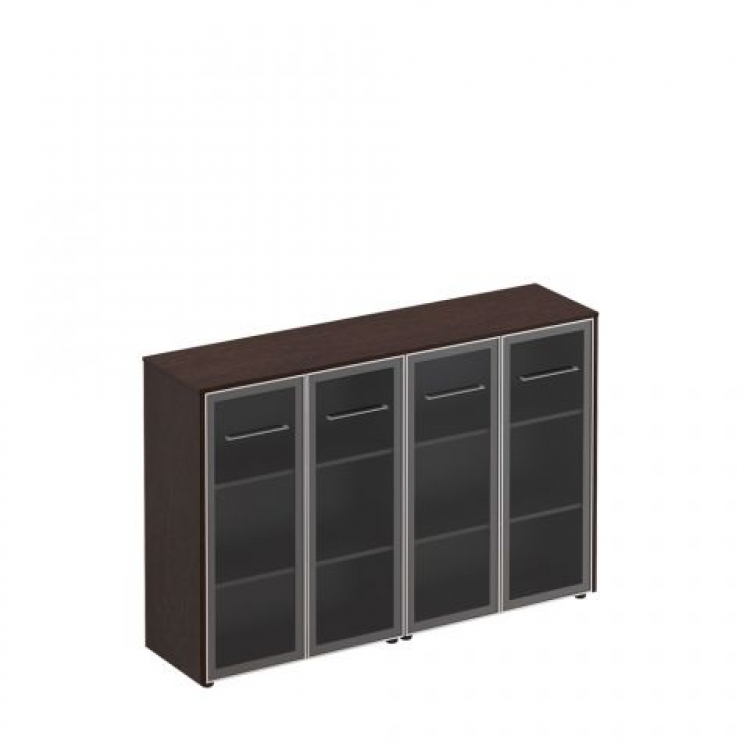 Шкаф комбинированный средний (стекло + стекло) МЕ 323