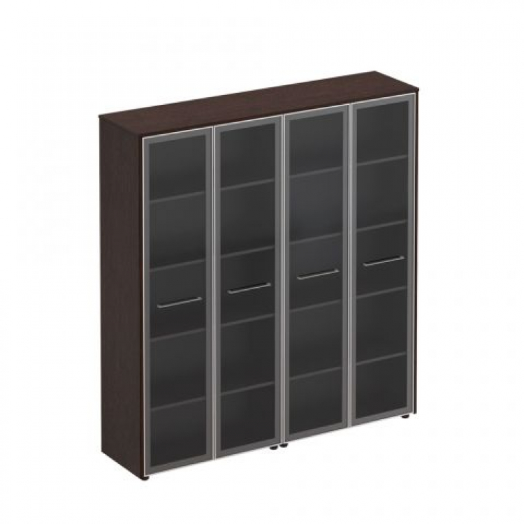 Шкаф комбинированный высокий (стекло + стекло) МЕ 361