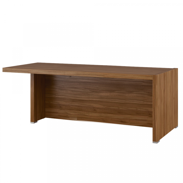 Стол письменный с асимметричными опорами, левый SOL297108