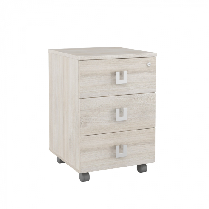 Тумба подкатная с 3 ящиками SOL297303