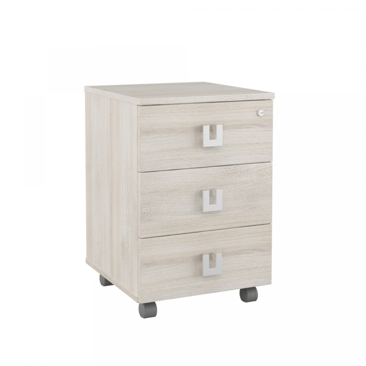 Тумба подкатная с 3 ящиками SOL297303