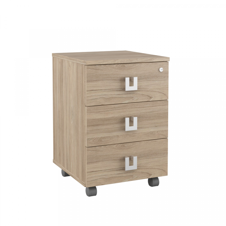 Тумба подкатная с 3 ящиками SOL297303