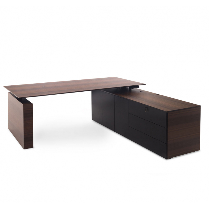 Стол письменный с опорной тумбой 110 102