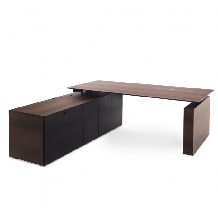 Стол письменный с опорной тумбой 110 103