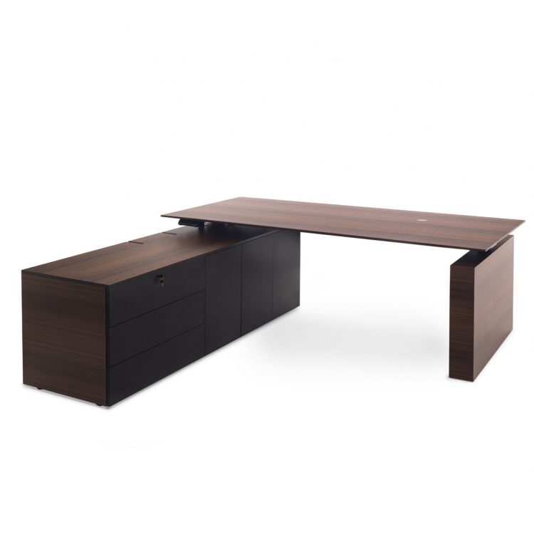 Стол письменный с опорной тумбой 110 103