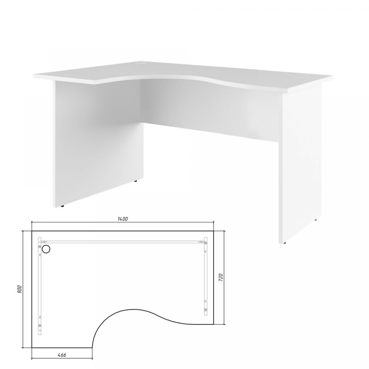 Стол эргономичный левый TRD296254