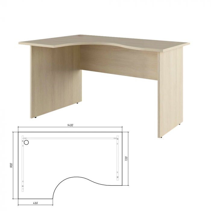 Стол эргономичный левый TRD296254