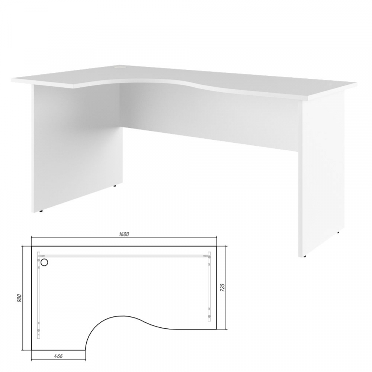 Стол эргономичный левый TRD296256