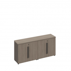 Шкаф для документов низкий закрытый (стенка из 2 шкафов) РС 302