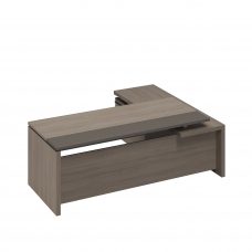 Стол руководителя с брифинг-приставкой боковой левый РС 127