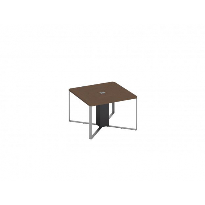 Стол для переговоров 1-секционный вставка дуб табачный ВЛ 101 ДТ ДТ АТ ХР