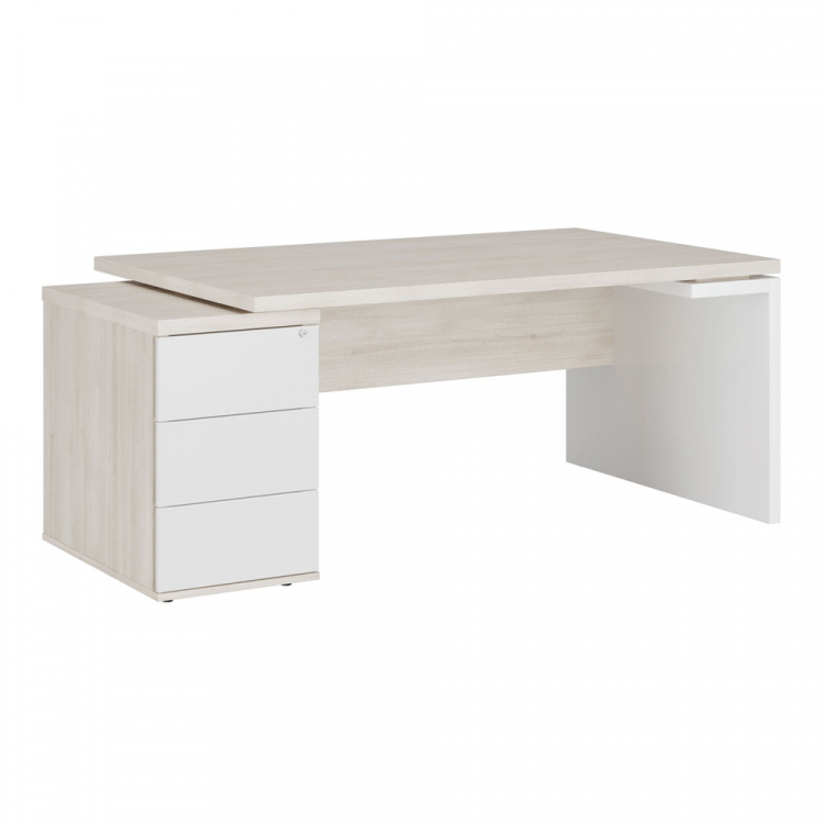 Стол рабочий на опорной тумбе левый ZIO28511421