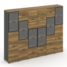 Concept Набор №563.U CN.STUN-563 RPB A Сандал Янтарный/Антрацит/Металл Антрацит 2500*420*1922