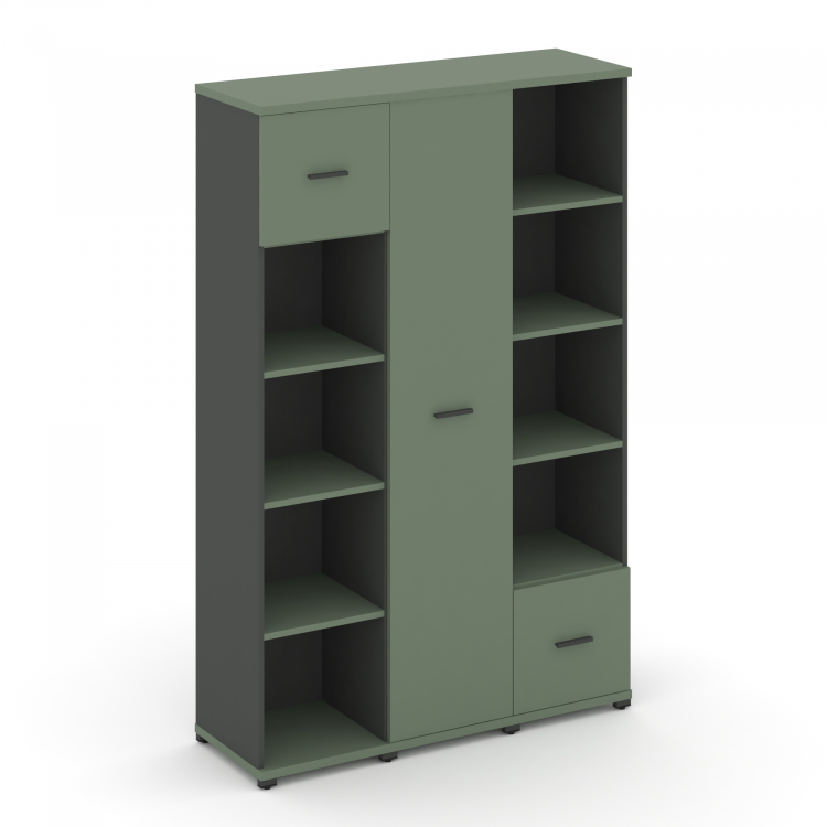 Concept Набор №534.U CN.STUN-534 A Кобо/Антрацит/Металл Антрацит 1252*420*1922