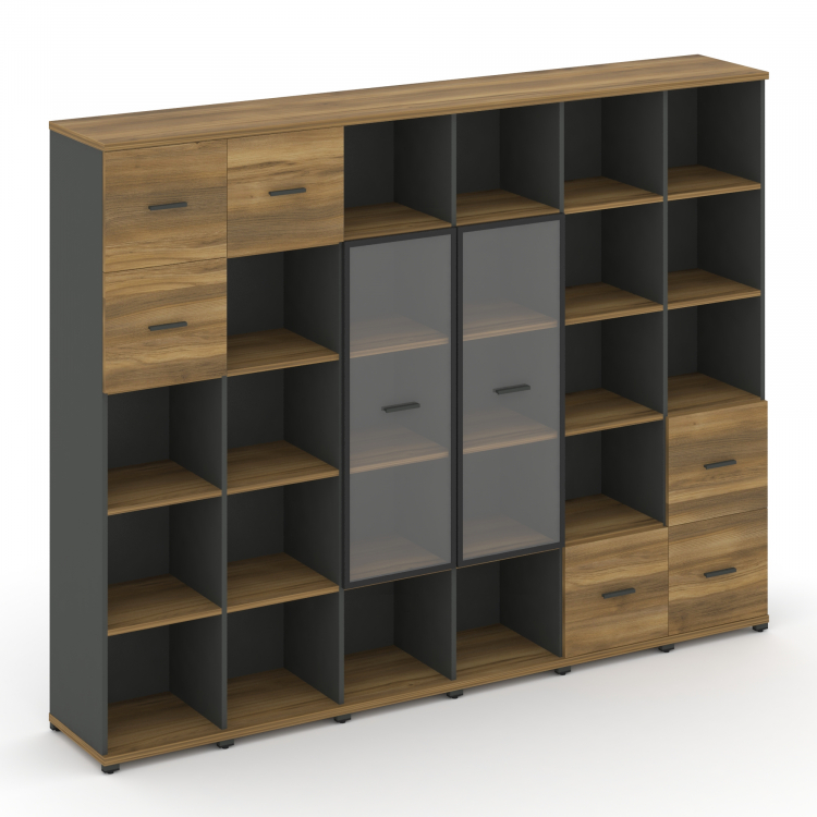 Concept Набор №562.U CN.STUN-562 RPB A Сандал Янтарный/Антрацит/Металл Антрацит 2500*420*1922