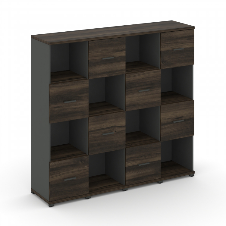 Concept Набор №443.U CN.STUN-443 A Дуб Мали/Антрацит/Металл Антрацит 1668*420*1554