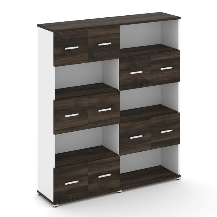 Concept Набор №521.S CN.STSN-521 W Дуб Мали/Белый Бриллиант/Металл Белый 1668*420*1922