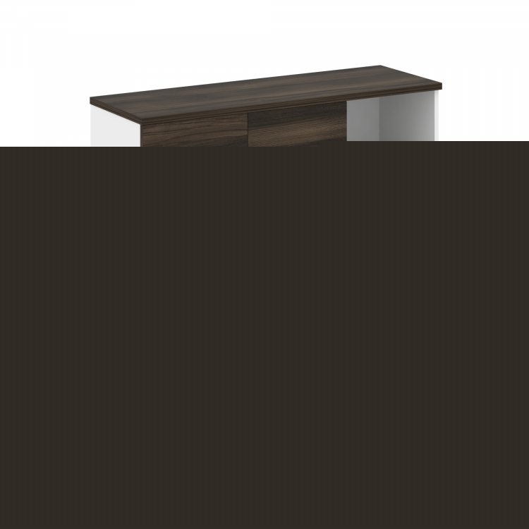 Concept Набор №331.U CN.STUN-331 W Дуб Мали/Белый Бриллиант/Металл Белый 1252*420*1186