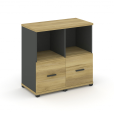 Concept Набор №222.U CN.STUN-222 A Дуб Винченцо/Антрацит/Металл Антрацит 836*420*818